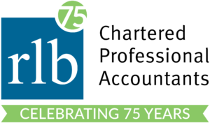RLB 75 Anniversary Logo